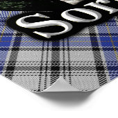 Clan Hannay Sorbie Tower Castle Scotland Poster (Hoek)