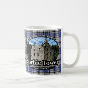 Clan Hannay Sorbie Tower Castle Tartan Koffiemok