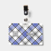 Clan Hannay Tartan Badge (Voorkant met clip)
