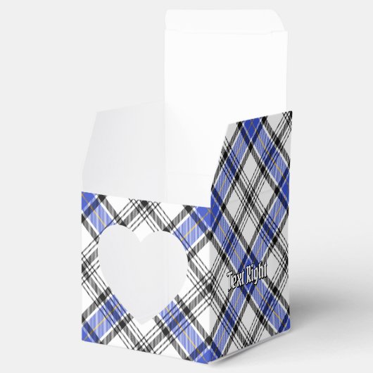 Clan Hannay Tartan Bedankdoosjes (Geopend)