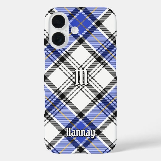 Clan Hannay Tartan Case-Mate iPhone Case (Achterkant)