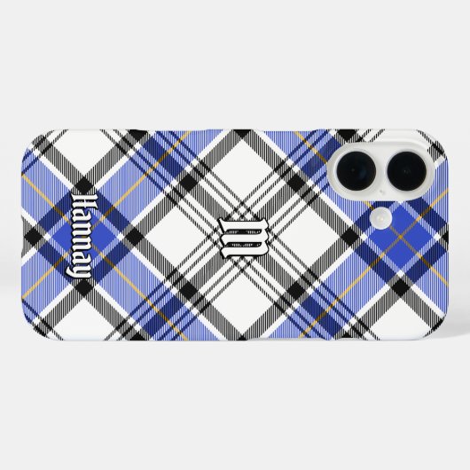 Clan Hannay Tartan Case-Mate iPhone Case (Achterkant (horizontaal))