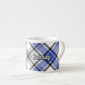 Clan Hannay Tartan Espresso Kop (Voorkant rechts)