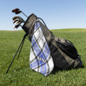 Clan Hannay Tartan Golfhanddoek (Groen)