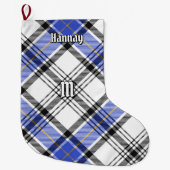 Clan Hannay Tartan Grote Kerstsok (Voorkant)