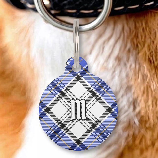 Clan Hannay Tartan Huisdierpenning (Creator heeft geüpload)
