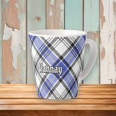 Clan Hannay Tartan Latte Mok