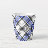 Clan Hannay Tartan Latte Mok (Voorkant)