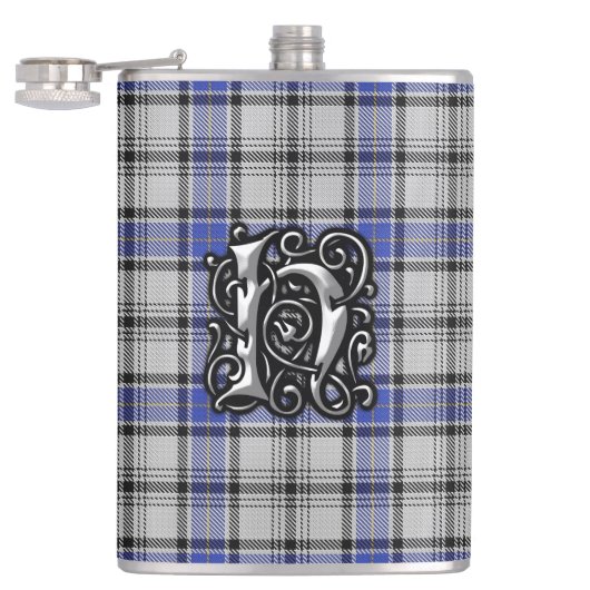 Clan Hannay Tartan Old Scotland Flask Heupfles (Geopend)