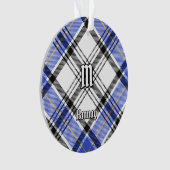 Clan Hannay Tartan Ornament (voorkant)
