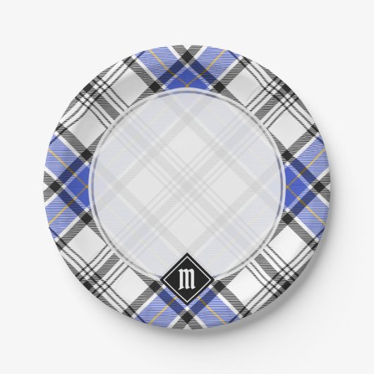 Clan Hannay Tartan Papieren Bordje (Voorkant)