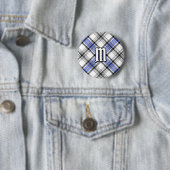 Clan Hannay Tartan Ronde Button 5,7 Cm (In situ)