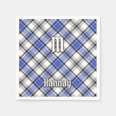 Clan Hannay Tartan Servet (Voorkant)