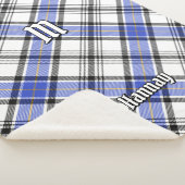 Clan Hannay Tartan Sherpa Deken (3/4)