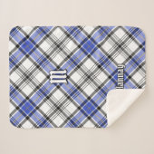 Clan Hannay Tartan Sherpa Deken (Voorkant (horizontaal))