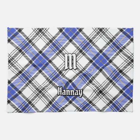 Clan Hannay Tartan Theedoek (Horizontaal)