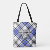 Clan Hannay Tartan Tote Bag (Achterkant)