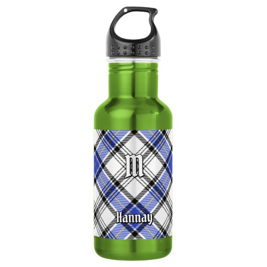 Clan Hannay Tartan Waterfles (Voorkant)