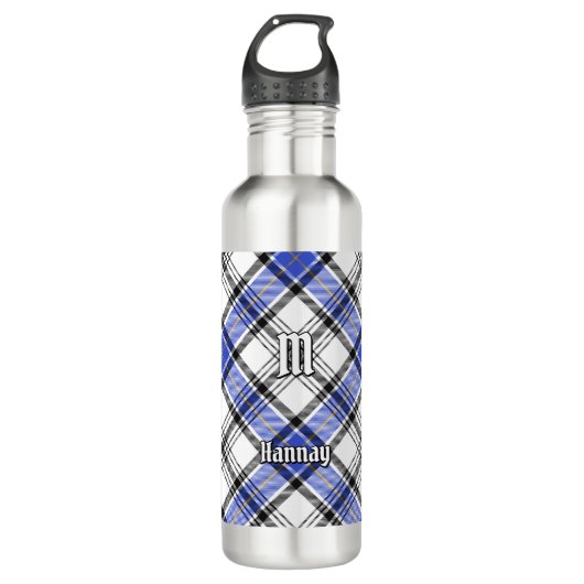Clan Hannay Tartan Waterfles (Voorkant)