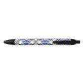 Clan Hannay Tartan Zwarte Inkt Pen (Achterkant)