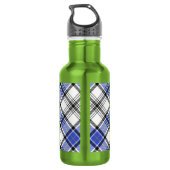 Clan Hannay Wapen over Tartan Waterfles (Achterkant)