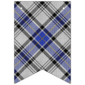 Clan Hannay White en Blue Tartan Vlaggetjes (Tweede vlag)