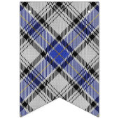 Clan Hannay White en Blue Tartan Vlaggetjes (Eerste vlag)