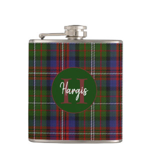 Clan Hargis Monogrammed Heupfles