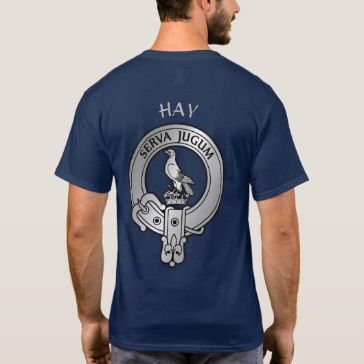 Clan Hay Crest T-shirt (Achterkant)