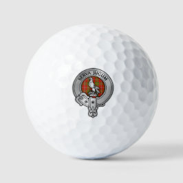 Clan Hay Crest & Tartan Golfballen