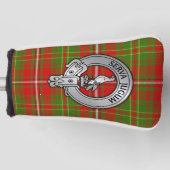 Clan Hay Crest & Tartan Golfheadcover (Voorkant)