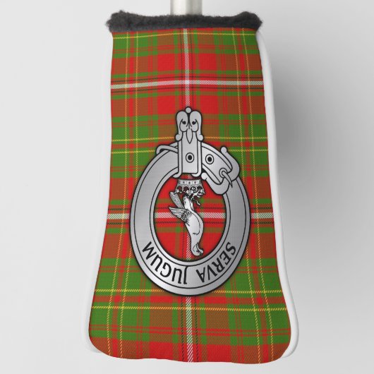 Clan Hay Crest & Tartan Golfheadcover (Draai 90)