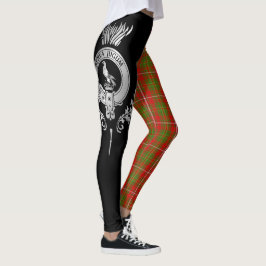 Clan Hay Crest & Tartan Leggings