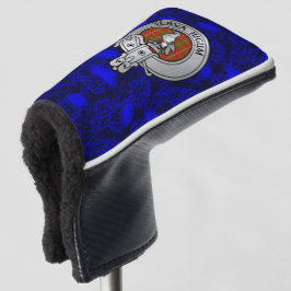 Clan Hay Crest & Tartan op distel Golfheadcover