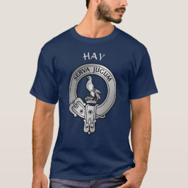 Clan Hay Crest & Tartan T-shirt