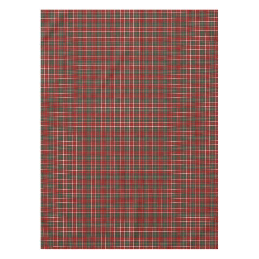 Clan Hay Rood en Groen Schots Tartan Tafelkleed (Voorkant)