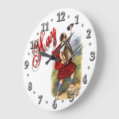 Clan Hay Scottish Dream Clock Grote Klok (Hoek)