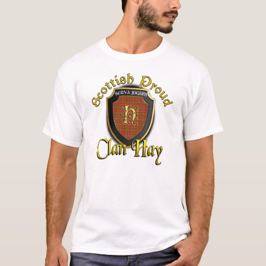 Clan Hay Scottish Proud Shirten T-shirt (Voorkant)