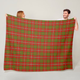Clan Hay Tartan Fleece Deken