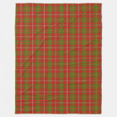 Clan Hay Tartan Fleece Deken (Voorkant)