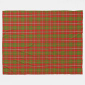 Clan Hay Tartan Fleece Deken (Voorkant (Horizontaal))