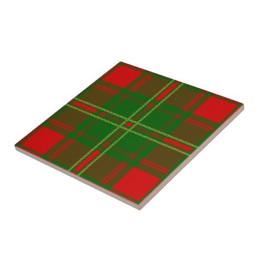 Clan Hay Tartan Tegeltje (Zijkant)