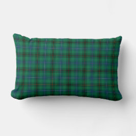 Clan Henderson Bright Green en Blue Tartan Kussen