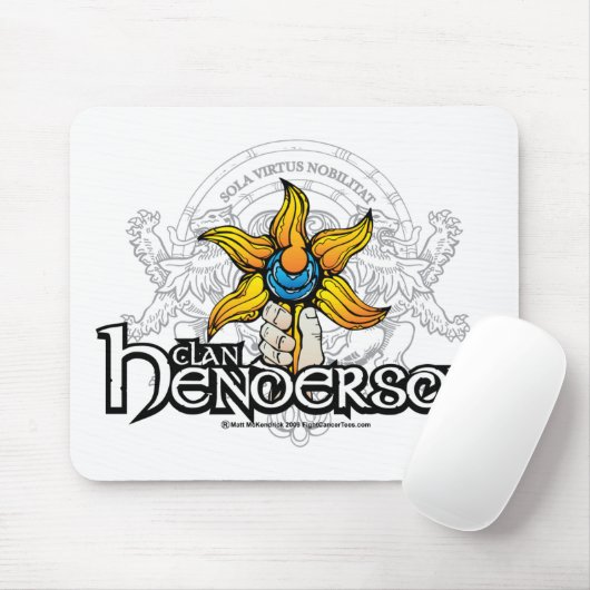 Clan Henderson Muismat (Met muis)