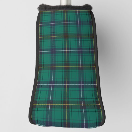 Clan Henderson Plaid Green Check Tartan Golfheadcover (Draai 90)