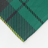 Clan Henderson Pset Green Black Tartan Check Fleece Deken (Hoek)