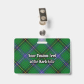 Clan Henderson Tartan Badge (Achterkant met clip)