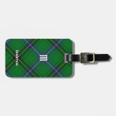 Clan Henderson Tartan Bagagelabel (Voorkant horizontaal)