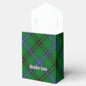 Clan Henderson Tartan Bedankdoosjes (Geopend)