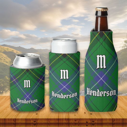 Clan Henderson Tartan Blikjeskoeler